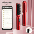 Rechargeable Wireless Hair Straightener Comb