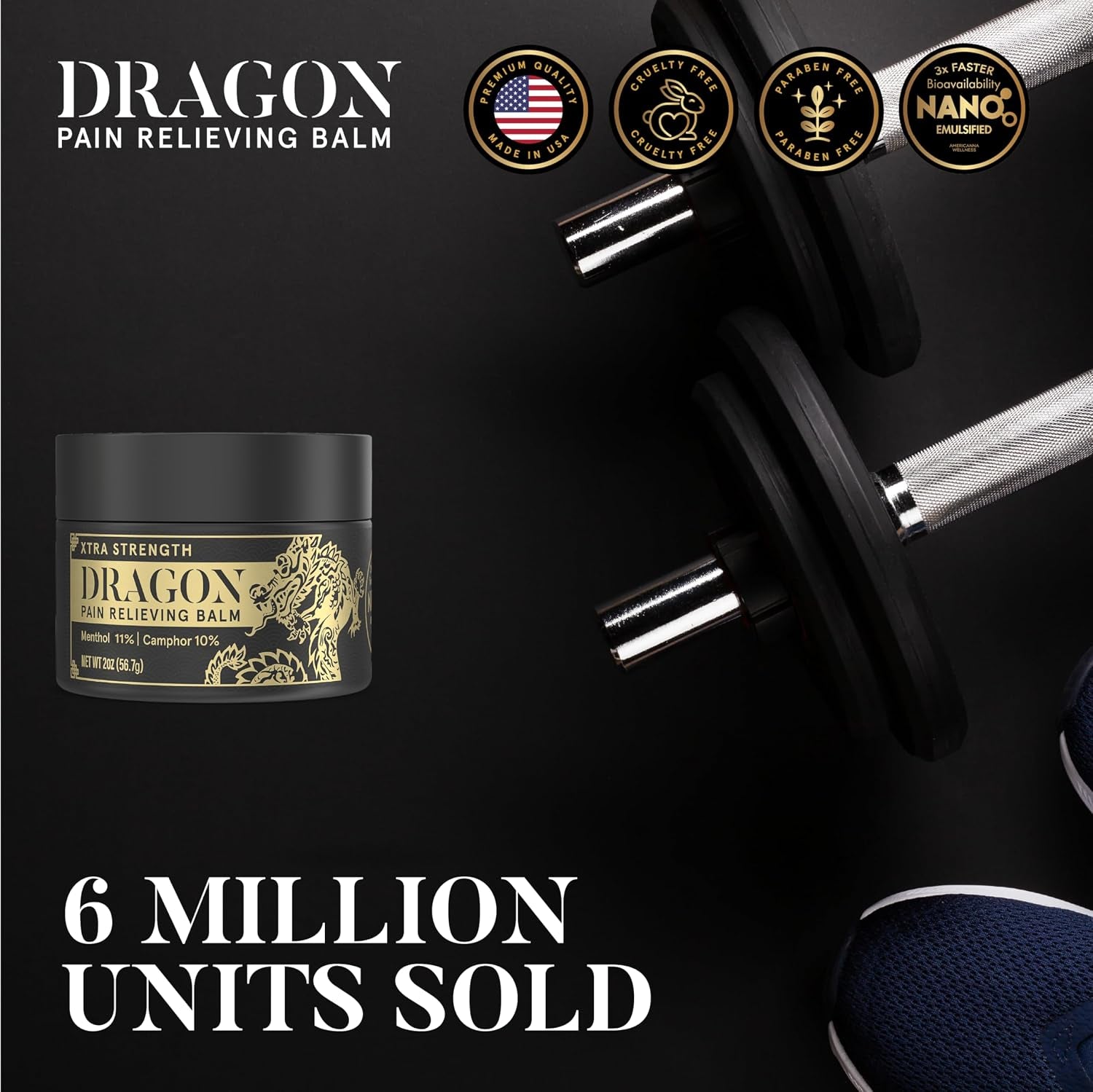 Dragon Balm 2.0Oz Extra Strength