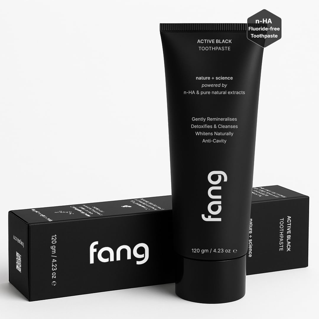 Toothpaste, Teeth Whitening, Sensitive Teeth Relief, Fights Cavities and Gum Disease, SLS Free, Organic Vegan (Pack of 1, Activated Charcoal)