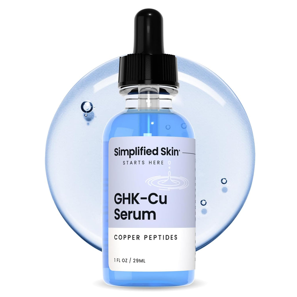 Ghk-Cu Peptide Serum for Anti-Aging, Face & Neck 1 Fl Oz